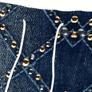 Embellished Blue Women's Jeans